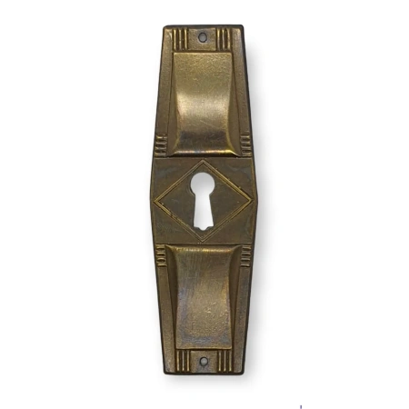 Lukukate, 100x31mm, juugend, kapile, messing