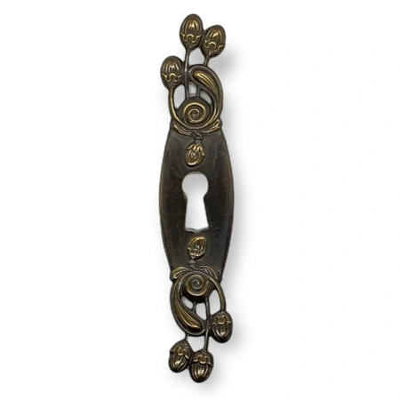 Käepide, 105x22mm, juugend, kapile, lukuauguga