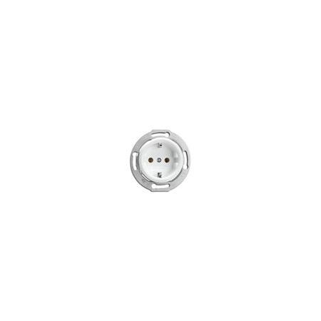 Outlet with child protection, duroplast