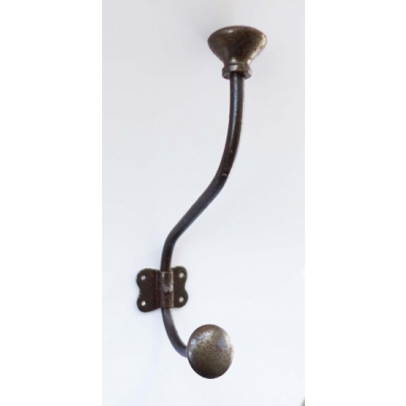Coat and hat hook