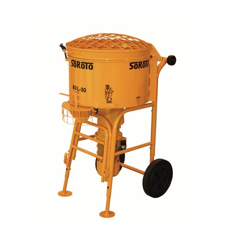 Forced action mixer 80l