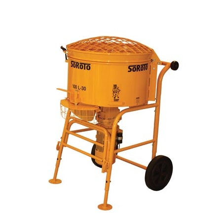 Forced action mixer 100l