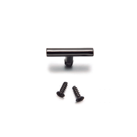 Black nivkel metal rotary knob