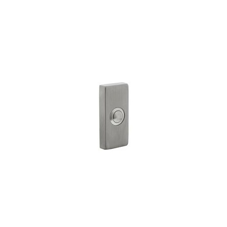 Kellanupp 65X30X10MM, harjatud roostevaba teras