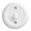 Surface mounted toggle switch, duroplast
